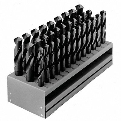 CHICAGO-LATROBE 69848 Reduced Shank Drill Set 33pc HSS
