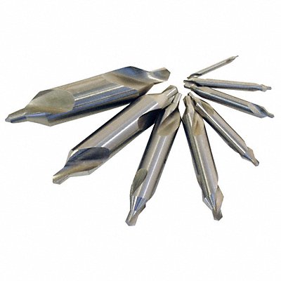 CHICAGO-LATROBE 69878 Centre Drill Set HSS Wire
