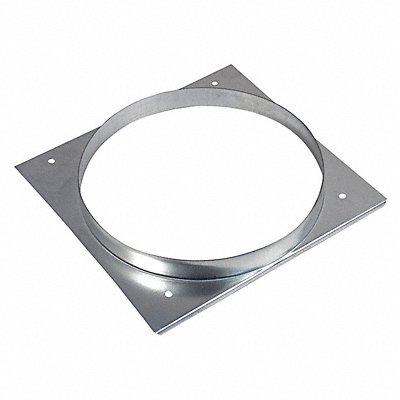 DAYTON 6WZP3 Round Duct Connector 8In Galvanised Steel
