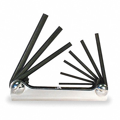 EKLIND 20911 Hex Key Set Folded 2 in to 3 45/64 in