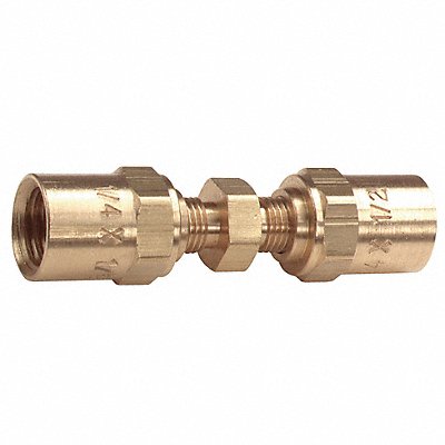 SPEEDAIRE 6X427 Barbed Hose Mender Brass 3/8 ID Male
