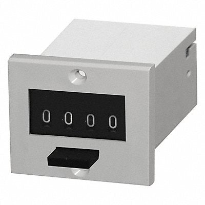 DAYTON 6X594 Counter 4 Digit Panel Mount 115VAC
