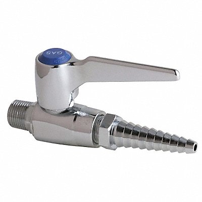 CHICAGO FAUCETS 909CGASCP Brass Ball Valve Inline MNPT 3/8 in