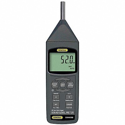 GENERAL DSM403SD Sound Meter Class 1 w/SD Card