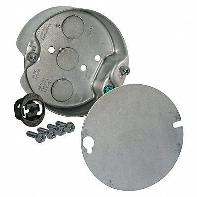 RACO 2961 Electrical Box Round Ceiling Pan 4X4 in