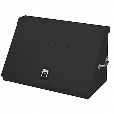 MONTEZUMA XL450B Black Heavy Duty Triangular Top Chest