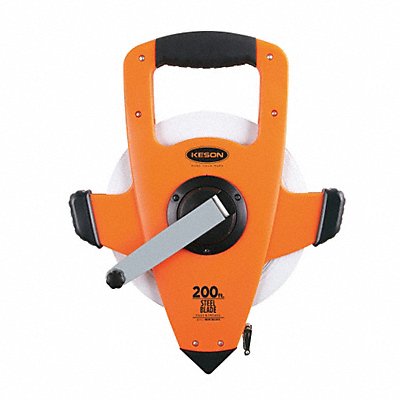KESON NRS18200 Long Tape Measure 3/8 In x 200 ft Orange