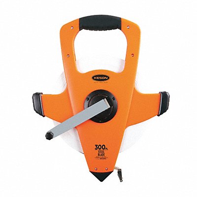 KESON NRS18300 Long Tape Measure 3/8 In x 300 ft Orange