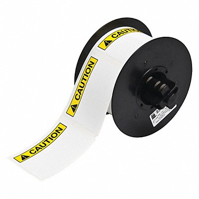 BRADY B30241595ANSICA Label Black/Yellow 2.250 In.