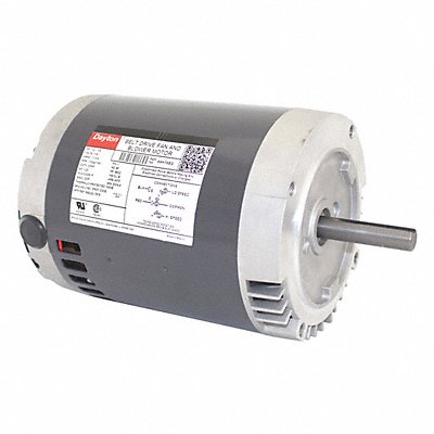 DAYTON 6XH79BG Motor 1/6 1/2 HP 1725/1140 rpm 56CZ 115V