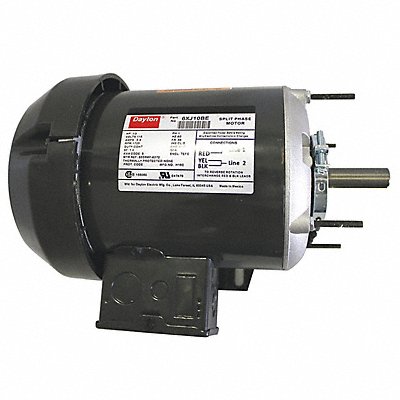 DAYTON 6XJ10 GP Motor 1/3 HP 1 725 RPM 115V AC 56