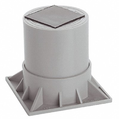 DIVERSITECH HPR62P Heat Pump Riser Two Piece 6 in Grey