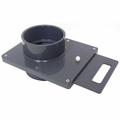 PLASTIC SUPPLY PVCB04 Blastgate PVC 4