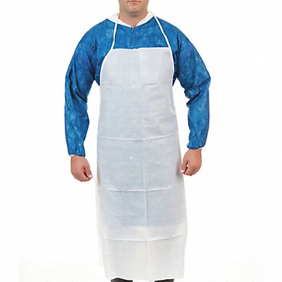 INTERNATIONAL ENVIROGUARD 802448 Disposable Bib Apron Universal PK100