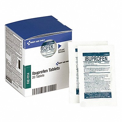 FIRST AID ONLY FAE7014 Pain Relief Tablet PK20