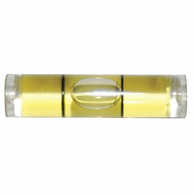 JOHNSON LEVEL SM905 Level Vial Acrylic 1.373 In L PK25
