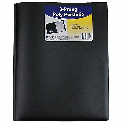 C-LINE PRODUCTS 33961 Portfolio Black 11 H PK25