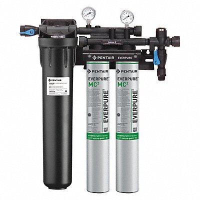 PENTAIR/EVERPURE EV93280275 Water Filter System 0.5 micron 25 1/2 H