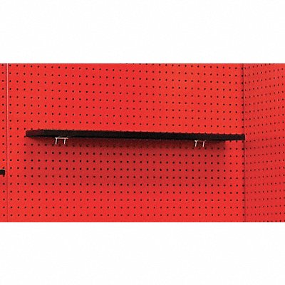 HALLOWELL FKWS22MEHT Pegboard Shelf 5inx1 inx20in Hanging