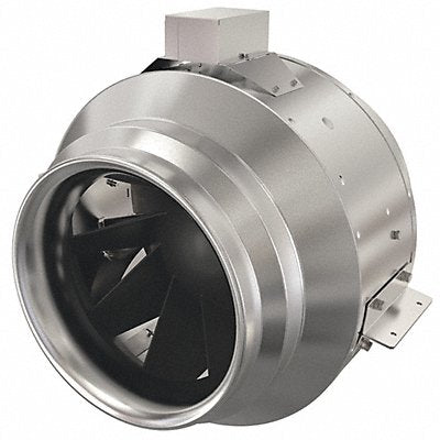 FANTECH 498330 Steel 18 D 18.9 H 17.9 W Inline Duct Fan