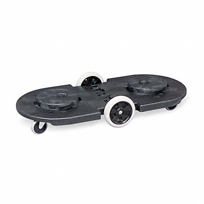 RUBBERMAID COMMERCIAL PRODUCTS FG264600BLA Container Dolly 200 lb 20-1/4 W Black