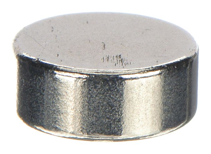 GRAINGER 6YA15 Disc Magnet Neodymium 5 lb Pull PK5