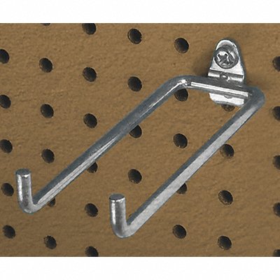 TRITON PRODUCTS 72818 Dbl Rd Pegboard Hk 1 1/2 x8.25 x1 5/8in PK5
