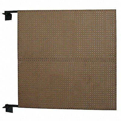 GRAINGER 6YB76 Pegboard Swing Panel 475 lb 48 x48 x1/4 in
