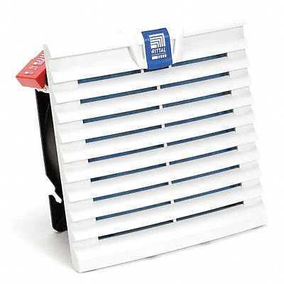 RITTAL 3238124 Axial Fan Square 5-51/64 H 39 CFM