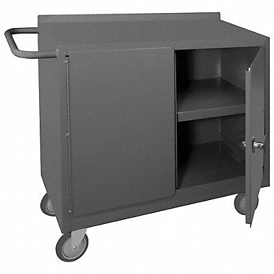 DURHAM MFG 221095 Mobile Cabinet Bench Steel 36 W 18 D