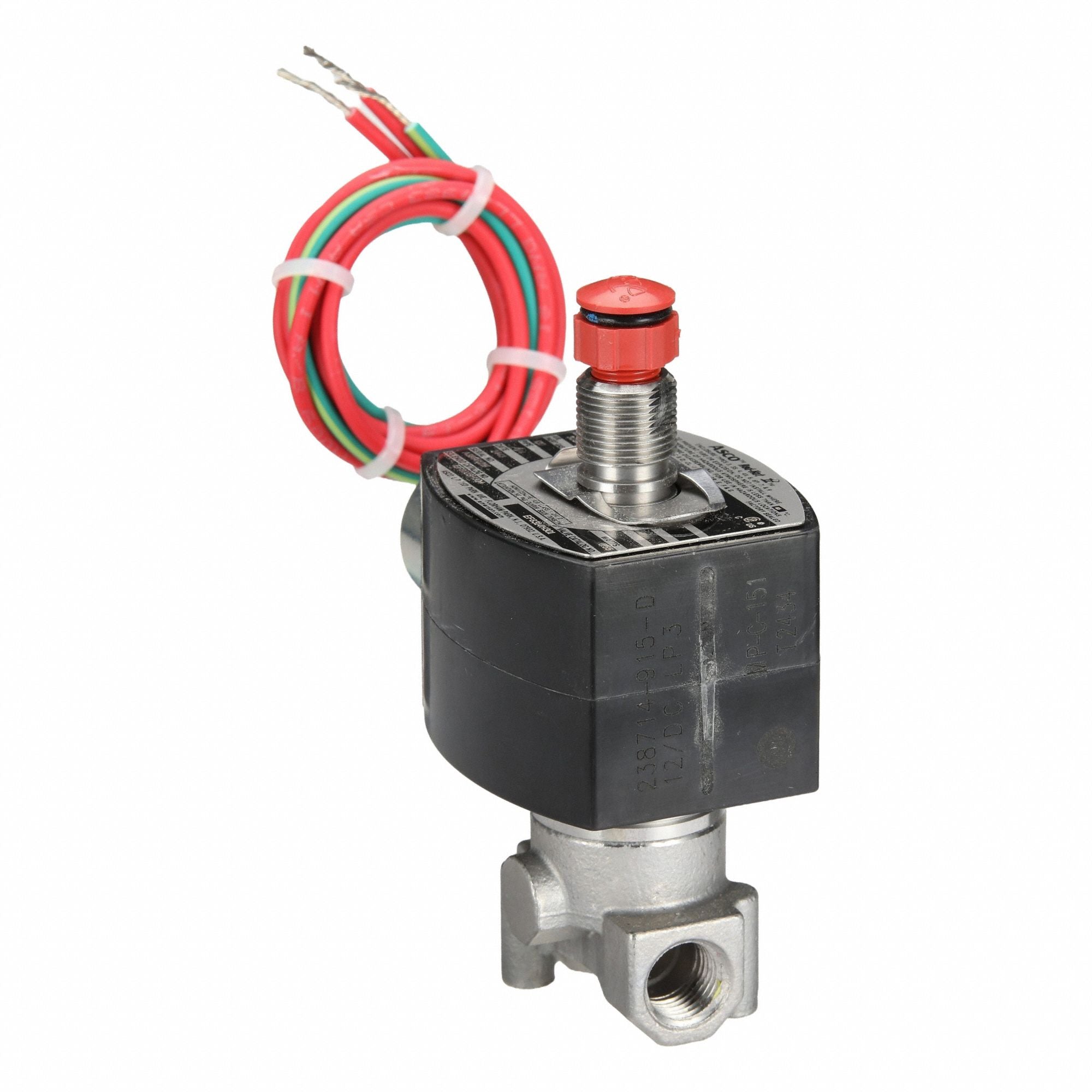 REDHAT EF8314H30112DC Solenoid Valve SS Universal Air InertGas
