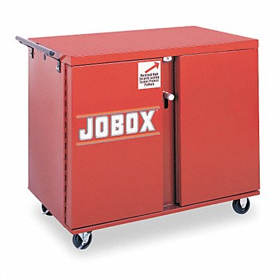 CRESCENT JOBOX 676990 Mobile Cab Bench Steel 43-7/8 W 26-7/8 D