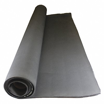 GRAINGER CCNES2F59P EPDM Neoprene SBR Roll L 6 ft Black