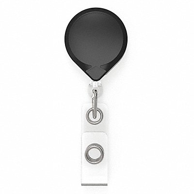 KEY-BAK 67005 Blk MiniBack ID Vinyl Strap Swivel Clip