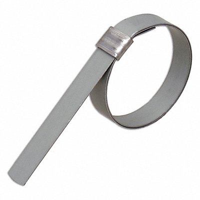 BAND-IT GRS308 Hose Clamp 5/8 W Lip-Lock 2 1/8 OD PK24