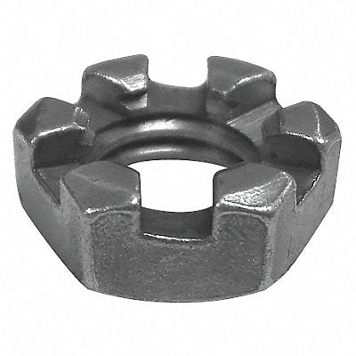GRAINGER 354485G Castle Nut Pln Gd5 1 1/2 -12 2 1/4 PK5