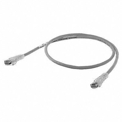 HUBBELL PREMISE WIRING HC6GY20 Patch Cord Cat 6 Clear Boot Grey 20 ft.