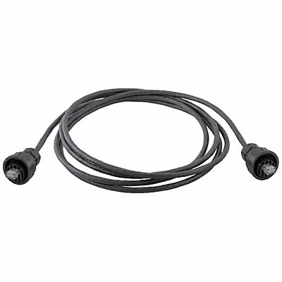 HUBBELL PREMISE WIRING HI615EE Patch Cord Cat 6 High Impact Black 15ft.