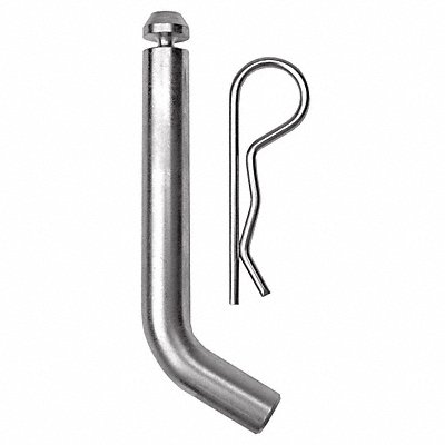 REESE 7033100 Hitch Pin 3 1/2 in Bright Zinc