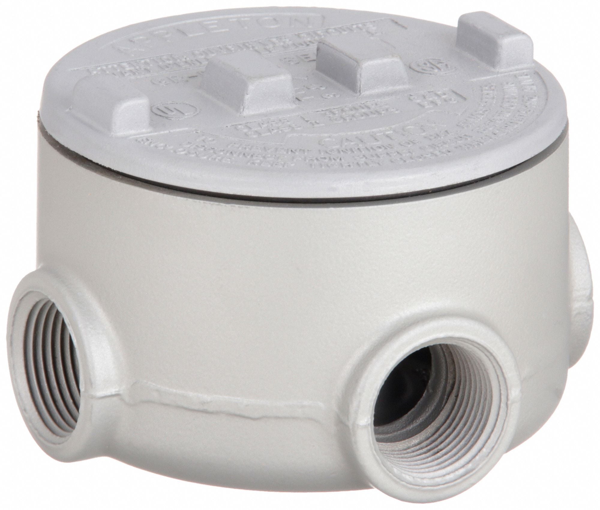 APPLETON ELECTRIC GRU75A Conduit Outlet Body Alum Trd Sz 3/4in