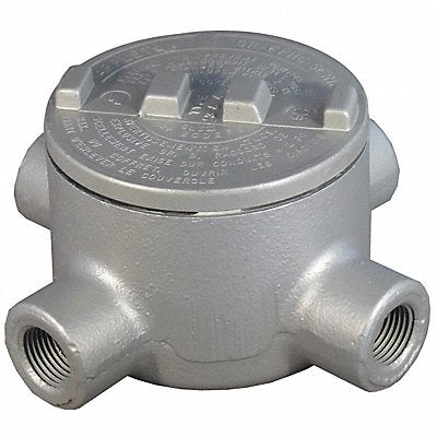APPLETON ELECTRIC GRX50 Conduit Outlet Body Iron Trd Sz 1/2in