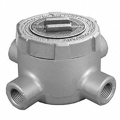 APPLETON ELECTRIC GUX50 Conduit Outlet Body Iron Trd Sz 1/2in