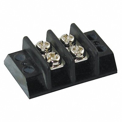 GRAINGER 6ZEF2 Terminal Strip 15 A 22 AWG 14 AWG