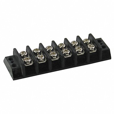 GRAINGER 6ZEF6 Terminal Strip 15 A 22 AWG 14 AWG