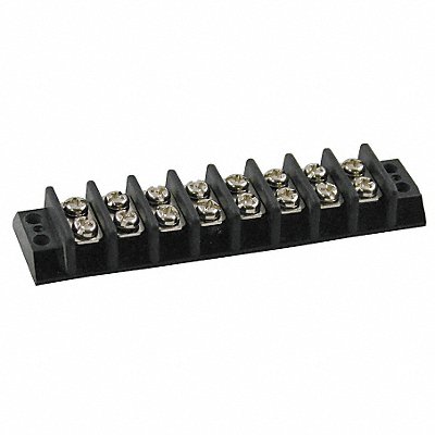GRAINGER 6ZEF8 Terminal Strip 15 A 22 AWG 14 AWG