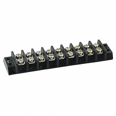 GRAINGER 6ZEF9 Terminal Strip 15 A 22 AWG 14 AWG