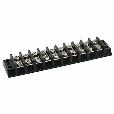 GRAINGER 6ZEH4 Terminal Strip 20 A 22 AWG 12 AWG