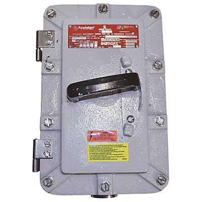 APPLETON ELECTRIC EDS1036 Hazardous Location Safety Switch 600VAC
