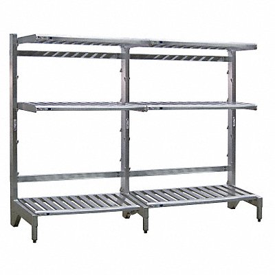 NEW AGE 99877 CntlvrRk Almnm 21 inx72 inx72 in