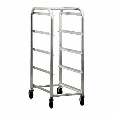 NEW AGE 97205 Bin Cart 18 7/8 in W 42 in H Silver